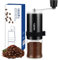 Vzaahu Portable Manual Coffee Grinder - Adjustable Ceramic Burr with Fast Grinding, Compact & Lightweight for Camping, Hiking, Travel - Perfect for French Press, Americano Lovers