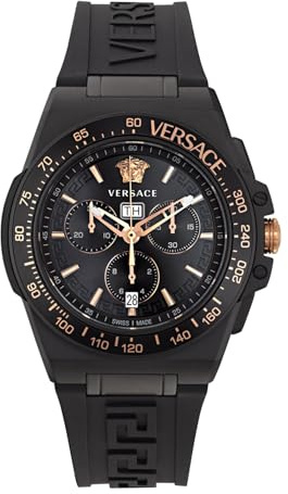Versace Herren Chronograph Armbanduhr Greca Extreme Chrono
