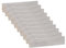 Vorteilspack KGM Sockelleiste Mega - foliert Eiche MDF Fußbodenleiste - Maße: 2400 x 16 x 58 mm - 20 Stück / 48M