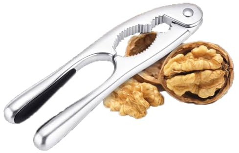 YOYEAH 1 schiaccianoci – Perfetto per tutti i dadi – Trasmissione della forza rinforzata – Manico ergonomico in acciaio inox – Metallo robusto – Per noci e nocciole