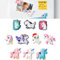 Kühlschrankmagnete 10 Stück Fridge Magnet Niedliche Dekorative Gummi Nette Küche Eisen Schließfächer Cartoon Tier Magnet Lustige Dekorative Fridge Refrigerator für Magnettafeln Home Office Dekor