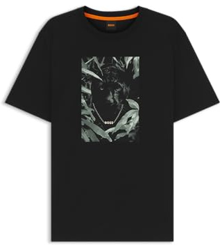 BOSS Herren Te_animali T_Shirt (1er Pack)