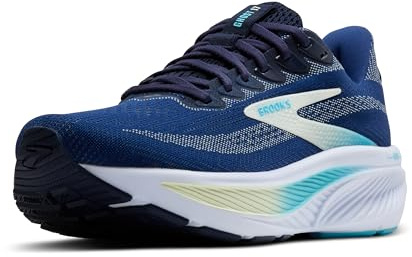 BROOKS Ghost 17, Sneaker Donna, Navy/Green/Turquoise, 40 EU