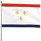 Flagge Von New Orleans, Louisiana Fahne Langlebig Flagge Lustige Banner Für Porch Innen Balkon 90X150 Cm