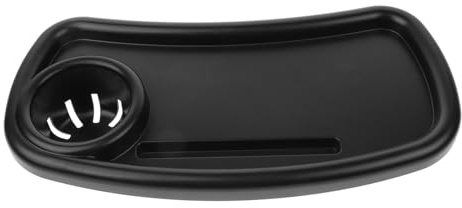 SUPVOX Plateau pour Poussette avec Porte-gobelet Plastique Plateau Amovible Multifonction pour Collations et Boissons Accessoire Poussette Pratique et Facile à Nettoyer