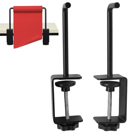 Bastelpapier Rollenspender Verstellbarer Metallhalter-Ständer | Papierrollengestell Zum Basteln, Für Kunst, Zum Zeichnen Und Malen, Verpacken, Einpacken, Schreibtisch Und Desktop