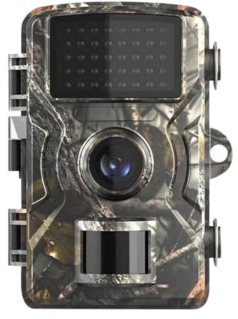GOUHIDAMAI Trail Camera WiFi Bluetooth with App, 48MP 1080P Wildlife Camera with Night Vision Motion Activated, 0.1s Trigger Speed, 90°Detection Angle with 32GB Card for Nature Wildlife Scouting