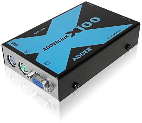 ADDER ADDERLink X100 Konsolenerweiterungen, Schwarz
