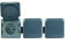 Legrand - Triple prise avec terre précâblée + volet IP55 Plexo - horizontal - Gris