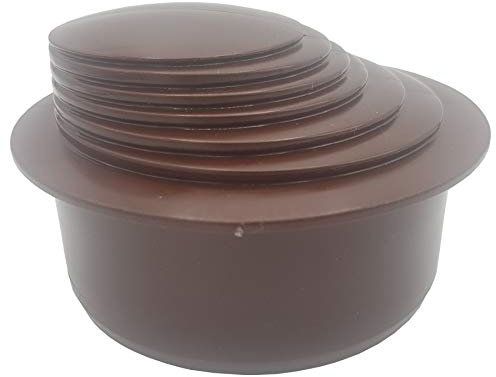 Braun Farbe Rinnenfallrohr Fallrohr Fallrohr Minderer 110mm auf alle Zerkleinerungsdachrinnen Armaturen