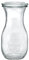 Weck 6er Set Saftflasche 290ml inkl. Deckel, Glas, Durchsichtig, 290