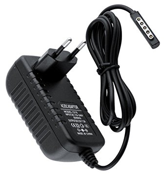 Hensych Chargeur Adaptateur Secteur 12V 2A pour Microsoft Surface RT/pour Microsoft Surface 2