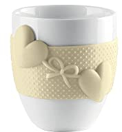 Guzzini Mug Love, Argilla, Ø10.5 x h10 cm