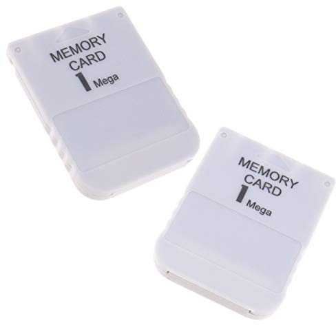Create Idea 2pcs Carte Mémoire 1MB 15 Blocs pour Sony PS1 Playstation 1 PSX Game System