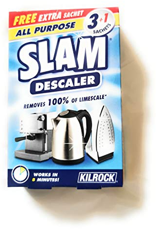 Kilrock SLAM DESCALER All Porpose Removes 100% Limescale with Extra Sachet