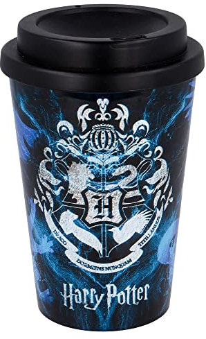 Stor Doppelwandiger Kaffeeglas, 390 ml, Harry Potter