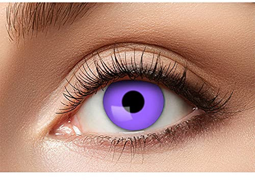 PAPSTAR NEU Kontaktlinsen Purple Gothic Farblinsen lila