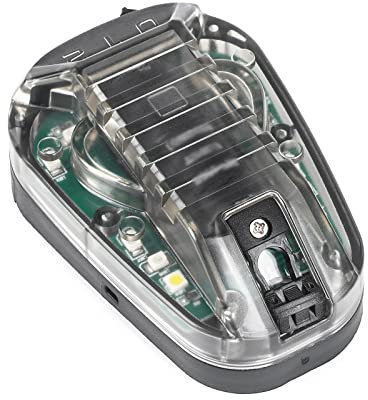 WADSN Lampe de signalisation tactique pour casque avec LED + IR/stroboscopique militaire IFF pour sports de plein air (WD03001-BK-GREEN)