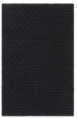 Jotex Badteppich, Polyester, Schwarz, 80x150, 11