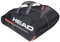 HEAD Unisex – Erwachsene Tour Team Padel Monstercombi Tennis Tasche, schwarz/orange, One Size