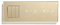 BSEED Interruptor de luz de 3 compartimentos de 1 vía con interruptor de persiana doble, compatible con Alexa Smart Life, Tuya y Google Home, 228 mm, dorado