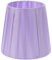 OSALADI Tischlampenschirm Lila Tischlampenschirm Lampen Stoffschirm Texitilschirm Ersatzschirm Pendelleuchtenschirm Barrel Lampenschirm für Wandlampe Tischlampe Schlaffzimmer Dekoration Lila