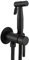 Ownace Kit de douche pour bidet - Noir mat - Pour eau chaude et froide