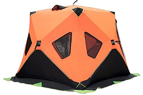 Winter-Angelzelte für 3–4 Personen, Winter-EIS-Angelzelte, Camping-Zelt, winddichter Unterschlupf, warme Außenzelte für das Winterangeln small Gift