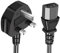 C13 UK Computer Power Cord (IEC320 C13 to BS 1363) Kettle Lead/Power Cord,TV/Monitor Power Cable 3X1mm² wire pure copper 1.8 Metre