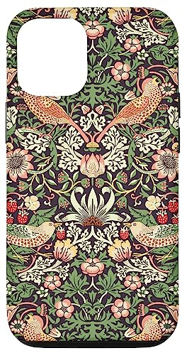 Strawberry Thief William Morris Art Nouveau Pattern Case for iPhone 12/12 Pro