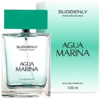 Suddenly Fragrances Agua Marina Eau de Parfum für Frauen, 100 ml