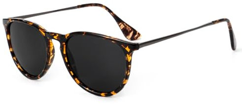 HENGOSEN Sonnenbrille Damen Polarisiert Sunglasses-Woman: Polarisiert Sonnenbrille Damen Retro UV Schutz Vintage Sunglasses