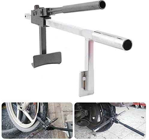 ATEdata Manuelle Reifenmontiermaschine Auto LKW Motorrad Abdrücker Werkzeugwechselmaschine DIY Manuelle tragbare Radhalterung Demontagemaschine zum Reifenwechsel Die meisten Arten von Autos
