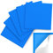 Classic Baseplates, Peel and Stick Base Plates for Building Bricks, Compatible with Major Brands, Self-Adhersive Base for Bricks 10 x 10, 6 Pack Blue