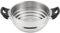 Judge Vista Stainless Steel Open Multi Steamer, Suitable for 16cm,18cm &20cm Saucepans, Classic Curved Shape, Stay Cool Handles, Oven Safe