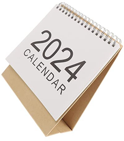 SHINEOFI Dekorativer Schreibtischkalender 2024 Monatsplaner Kalender Für Büro Klassenzimmer Wohnheim