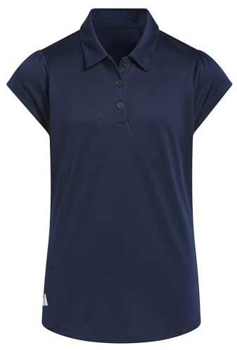 adidas Unisex Kids Girls Performance Kurzarm-Poloshirt