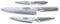 Global G-2338 Messerset 3 teilig, G-2, GS-3 und GS-38