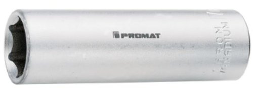 Steckschlüsseleinsatz Schlüsselweite 17mm 1 / 2 Zoll Sechskant lang für Vierkantantrieb