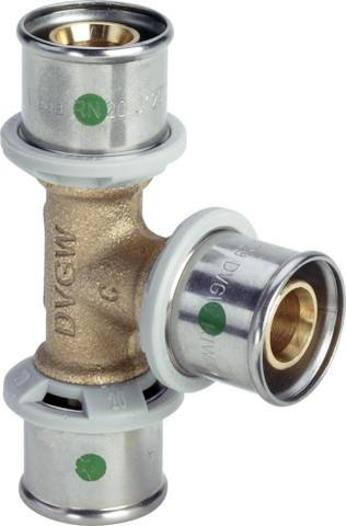 Viega Sanfix P Fosta T-Stück 32-32-32 Pressfitting