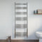 DuraTherm® 1600 x 600mm Curved Heated Towel Rail Radiator Modern Central Heating Bathroom Warmer Wall Mounted Ladder Rad, Polished Chrome