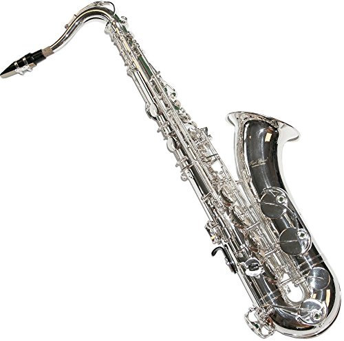 Karl Glaser Tenor Saxophon, versilbert, mit Koffer