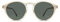 KOMONO Devon Metal Prosecco Unisex Runde Cellulosepropionat-Sonnenbrille für Damen und Herren mit UV-Schutz und kratzfesten Gläsern