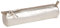 Clairefontaine 8710C Schlampermäppchen rund (mit Perlmutt-Effekt, Durchmesser 5,5x22 cm) 1 Stück grau