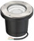 ledscom.de Boden-Einbauleuchte BOFU für außen schwenkbar Edelstahl IP67 150mm Ø inkl. GU10 LED Lampe 630lm warmweiß