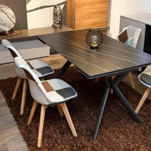 Silvia Patchwork mehrfarbig Esszimmerstuhl (4 Stühle)