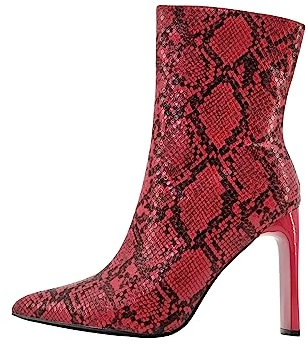 EYOTA, Stivaletto Donna, Colore: rosso, 36 EU