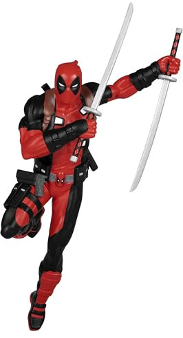 Hallmark Keepsake Marvel-Deadpool-Weihnachtsornament, 2024 Marvel-Fans: Rot, Superheld, Kunststoff, Hängend, Weihnachten