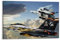 GTTHOK F-14 Kampfflugzeug-Poster, Motiv: Tomcat Fighter Jet, dekoratives Gemälde, Leinwand-Kunstbild, 30 x 45 cm