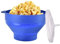 Rurunklee Popcorn Popper Microwave Bowl - Portable Microwave Popcorn Maker Microwave Popcorn Bowl | Reusable Popcorn Microwave Bowl Silicone Popcorn Bowl for Kitchen Restaurant